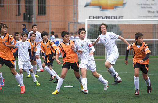 El Infantil C es el equipo máximo goleador de la EDM, con 35 tantos en cuatro partidos.