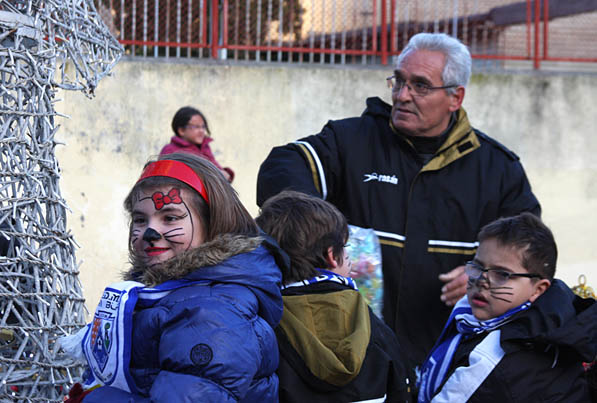 La Escuela Deportiva Municipal de San Blas ha participado en la Cabalgata de Reyes del distrito de San Blas-Canillejas.