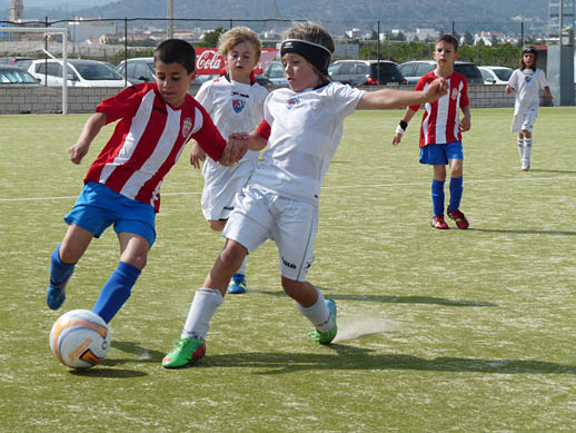 El Torneo de F7 Cup de El Planter (Valencia) es ya un clásico para los equipos de la Escuela en Semana Santa.