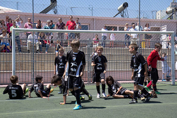 El Benjamín B consigue el segundo título de liga del F7 para la Escuela de San Blas.