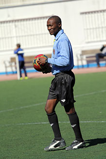 Juan Obiang Nsogo, Árbitro