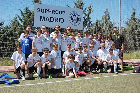 Los alevines A y D participaron en el Torneo Nacional de fútbol base Supercup Madrid.