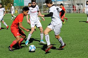 El Juvenil C ganó  al Guangzhou Evergrande en partido amistoso